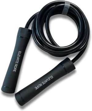 Elevate Gravity Heavy Rope - 3m, 10mm PVC - Boost Muscle, Cardio & Strength - Smooth Bearings - Ideal Indoor/Outdoor & Weight Loss.