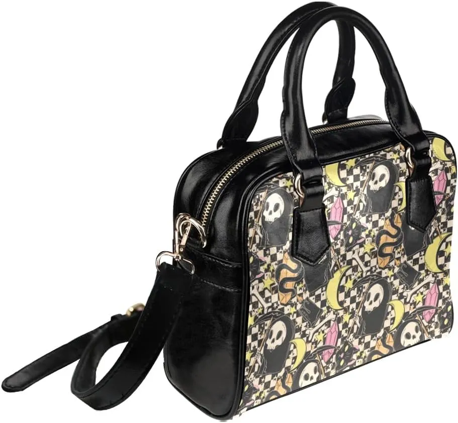 Emo Purse, Emo Skull Handbag, Scene Accessories, Alternative Style, Mall Goth, Crossbody Bag, Vegan Leather…