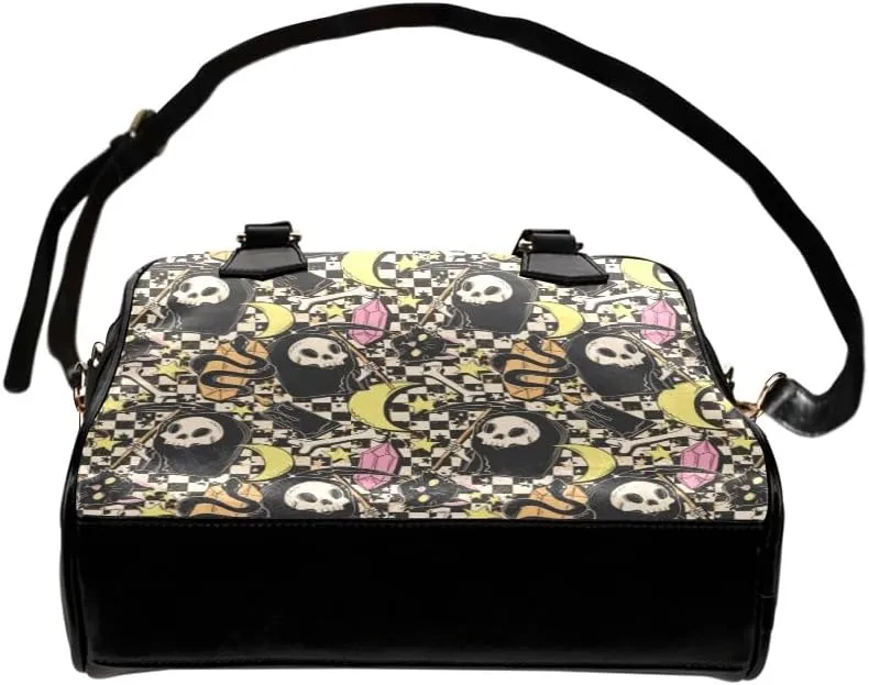 Emo Purse, Emo Skull Handbag, Scene Accessories, Alternative Style, Mall Goth, Crossbody Bag, Vegan Leather…