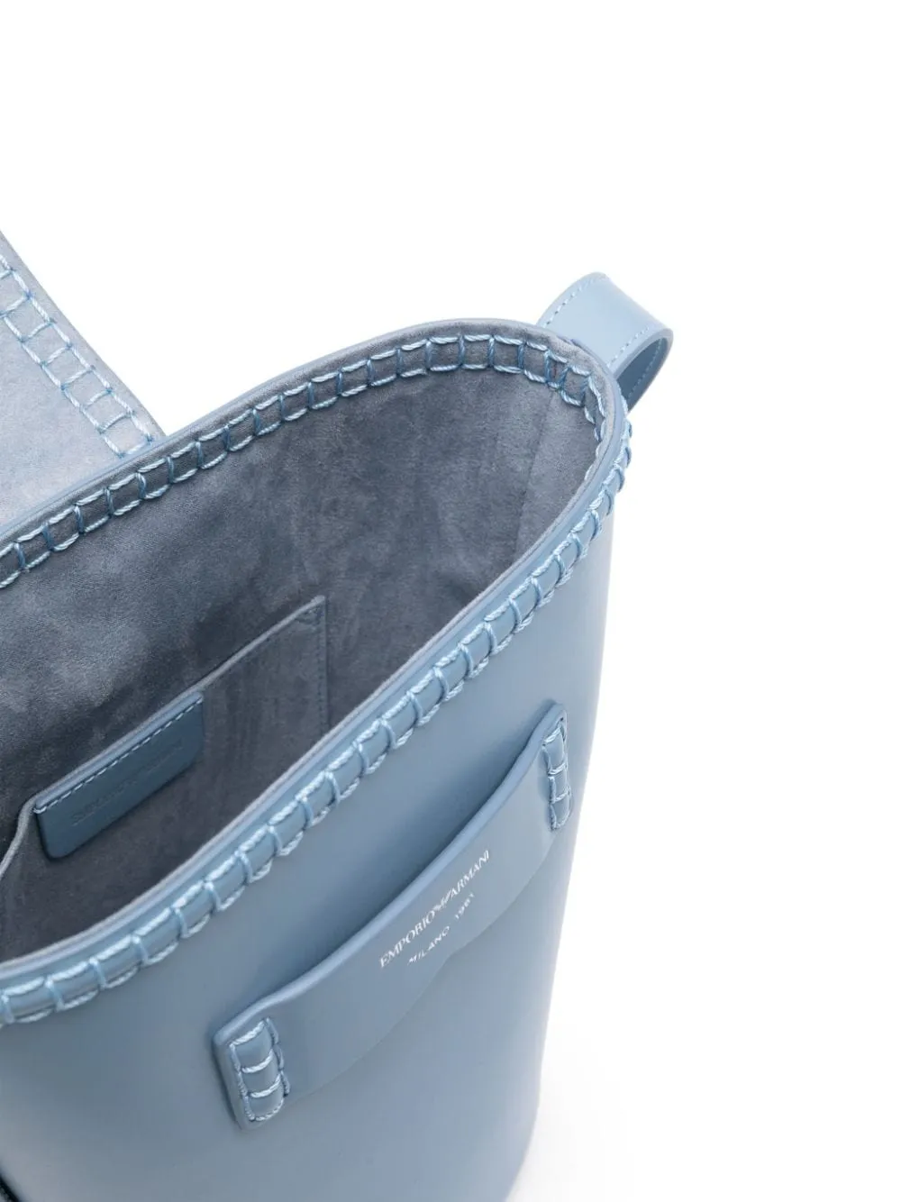 Emporio Armani Capsule Pre Leather Bucket Bag
