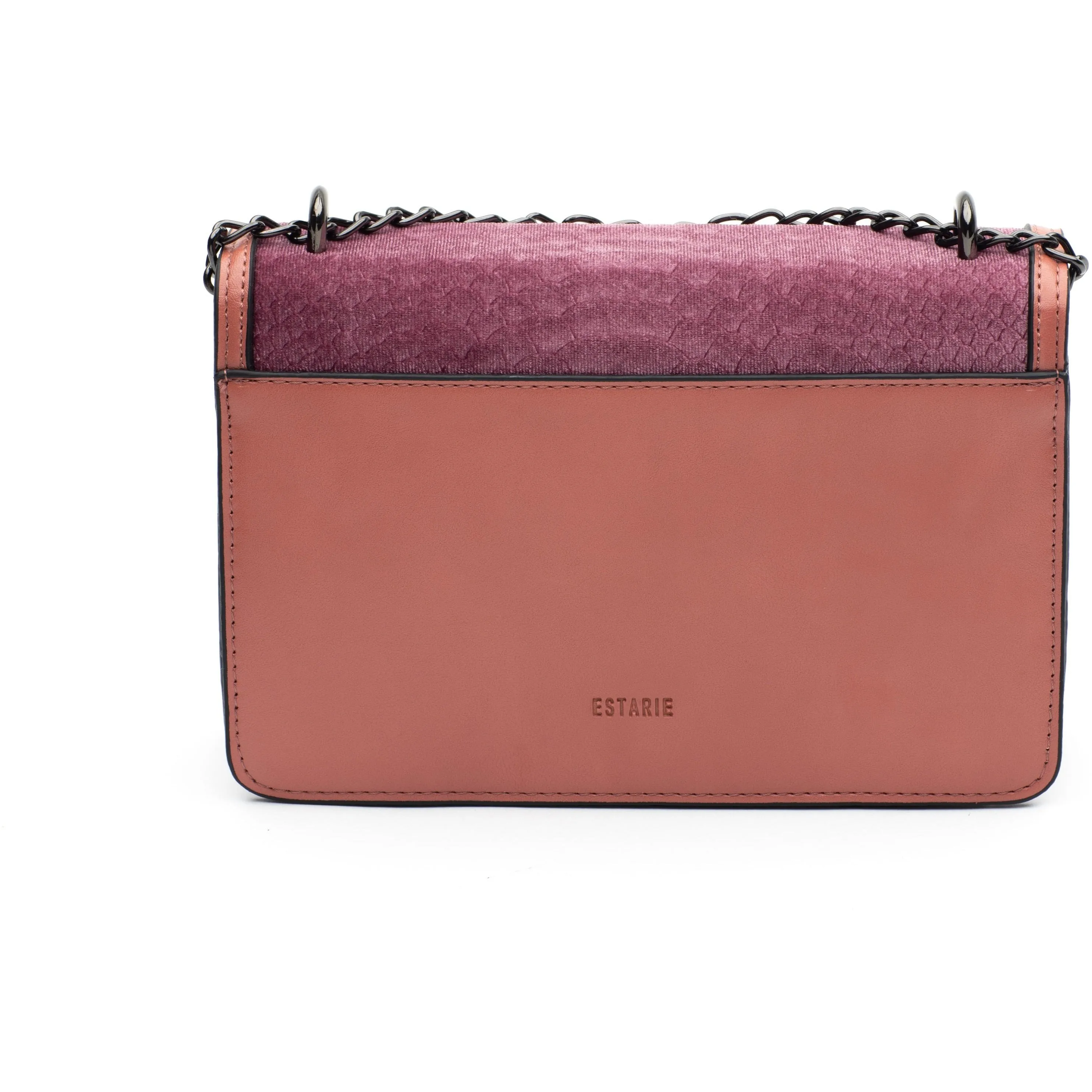 ESTARIE RUBY VELVET CROSSBODY BAG