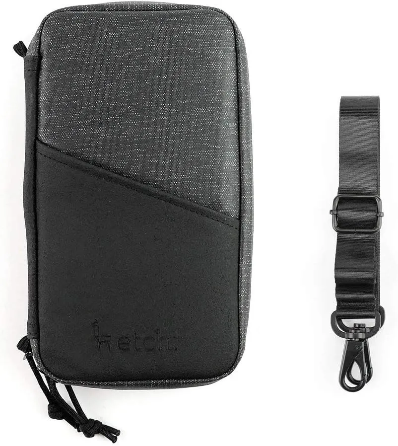 ETCHR Field Case - Multifunctional Art Supply Case and Weatherproof Travel Organizer with Adjustable Shoulder Strap - Vegan-Friendly