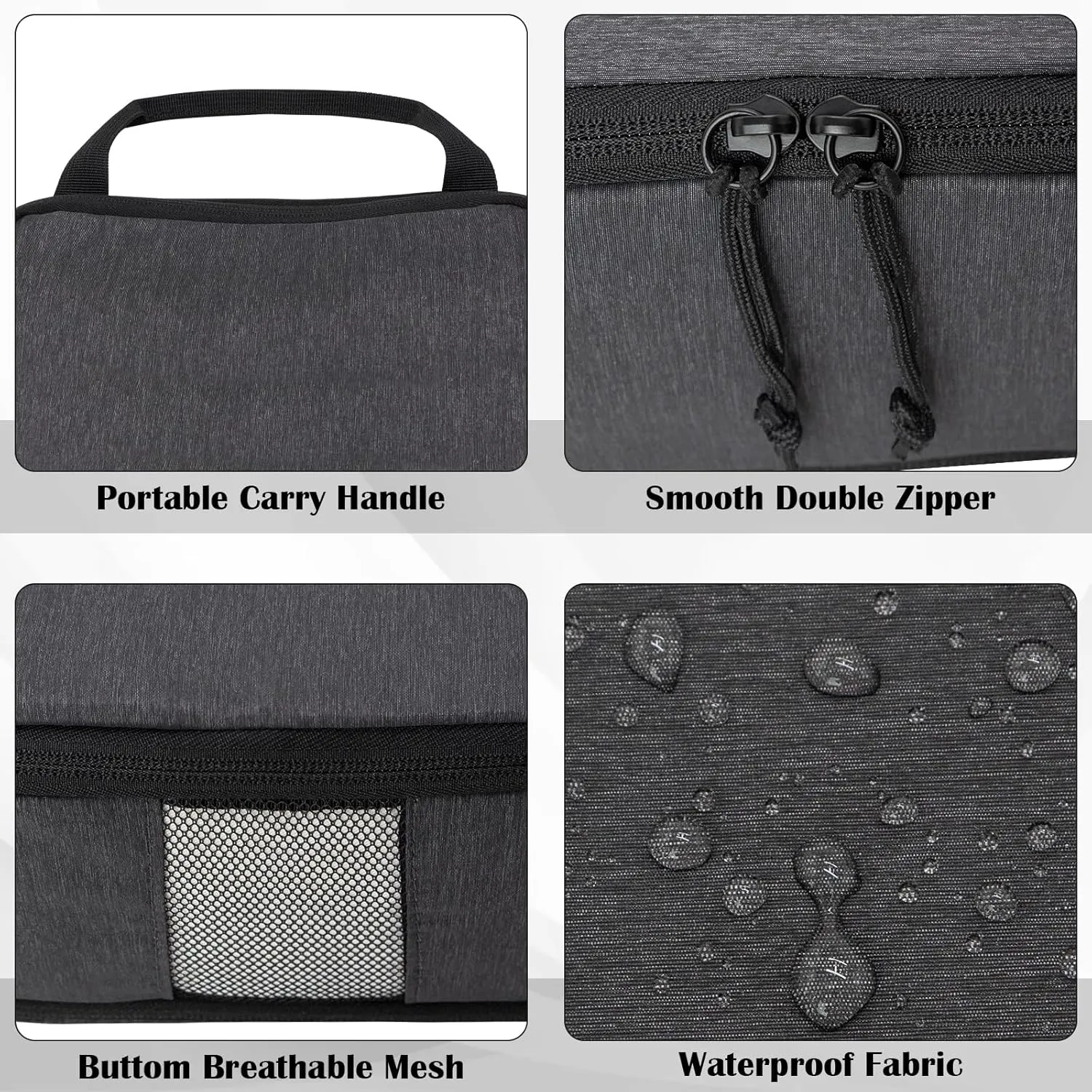 Extra Large Compression Packing Cubes for Travel, 2 Set Compression Bags Travel Cubes for Packing Suitcase Organizer Bags Set, Black