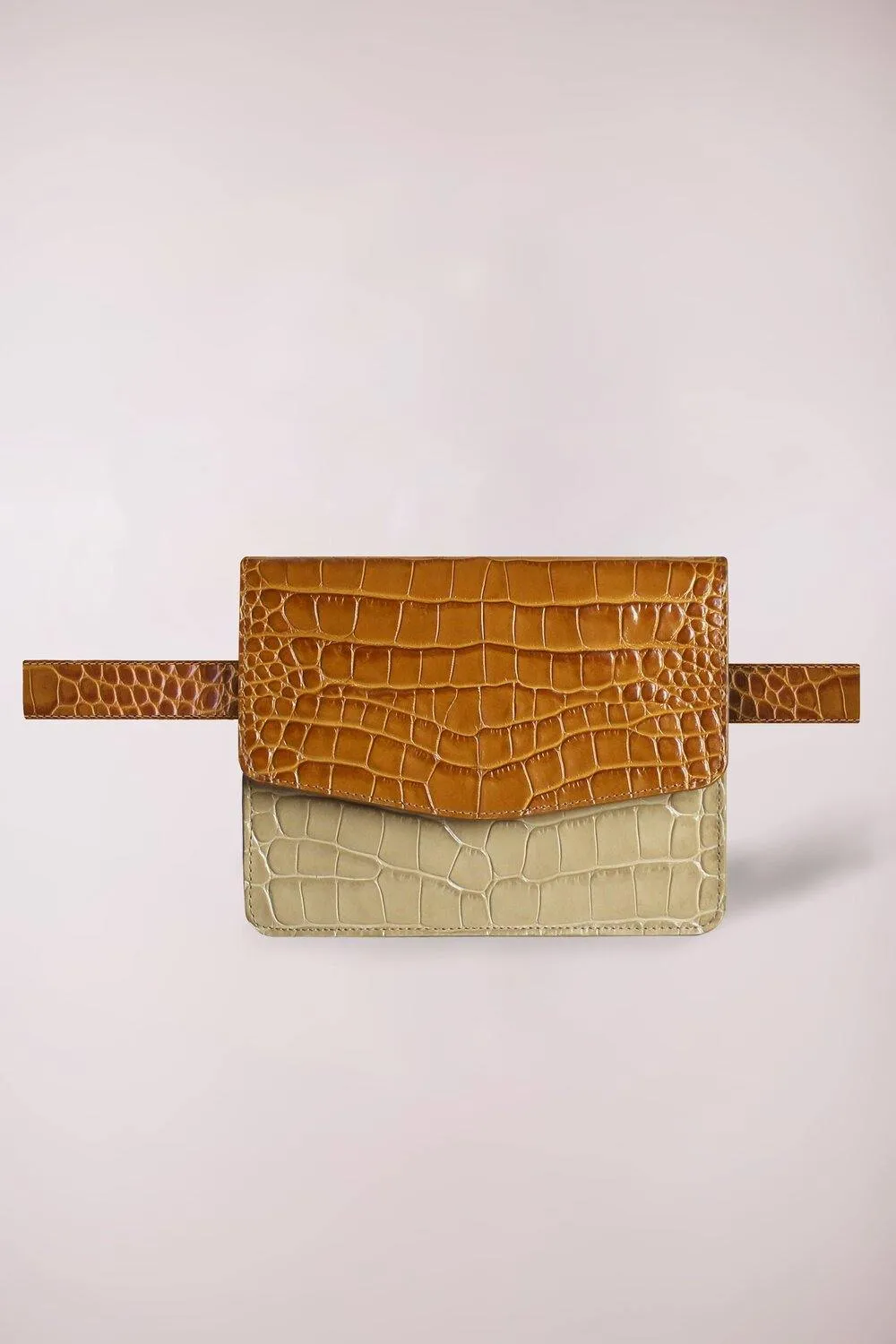 FANNY PACK AND BAG BICOLOR