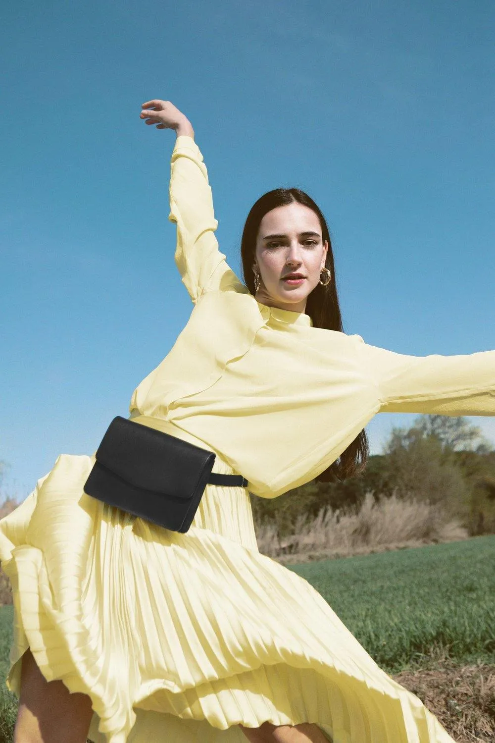 FANNY PACK AND BAG BLACK