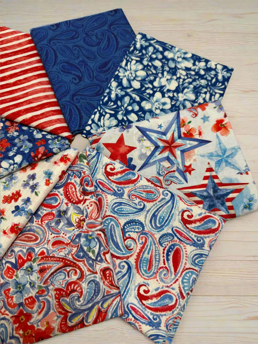 Fat Quarter Bundle - Lucky Stars - 8 fat quarters