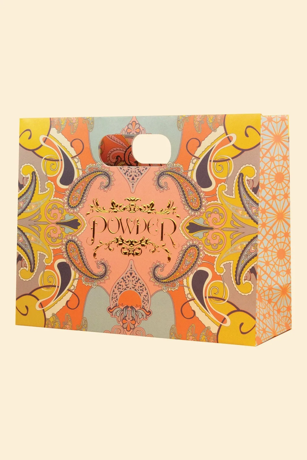 Floral Tiger Face Zip Pouch