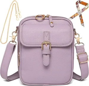 Forcipower Crossbody Bag, Collaboraten1 Crossbody Leather Bag, Anti-Theft Urvashi Crossbody Bag
