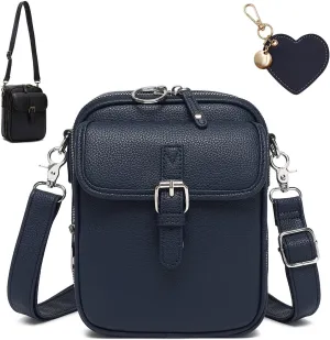 Forcipower Crossbody Bag, Forcipower Crossbody Leather Bag, Vintage Collaboraten1 Crossbody Leather Bag With 10 Card Slots