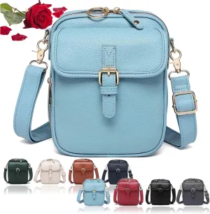 Forcipower Crossbody Leather Bags for Women, Urvashi Crossbody Bag, Vintage Leather Anti Theft Shoulder Bag