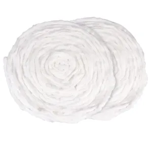 FRCOLOR 2 Pack Perm Cotton Roll for Makeup Art Salon Beauty Supplies Soft Cotton Pads for Facial Manicure Hair Perm