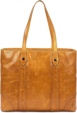 Frye Women's Melissa Shopper Tote Bag, Stylist Large Handbag with Adjustable Strap & Pockets