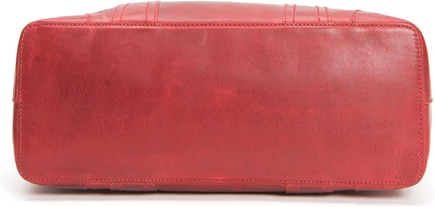 Frye Women's Melissa Shopper Tote Bag, Stylist Large Handbag with Adjustable Strap & Pockets