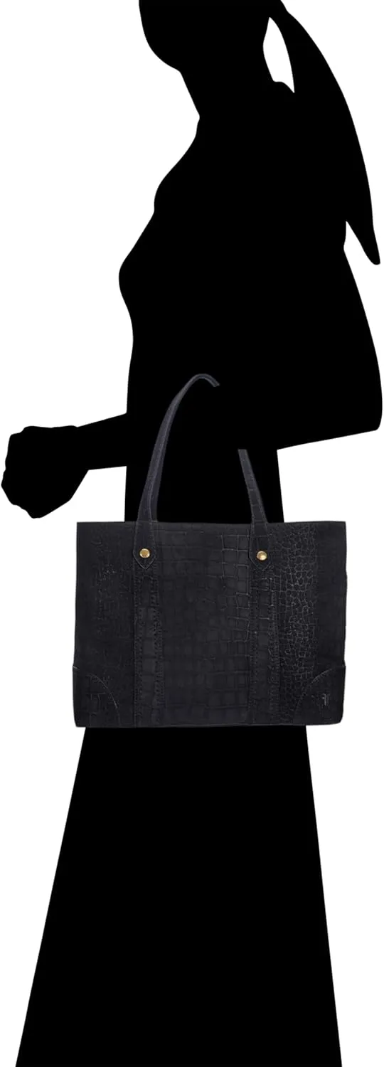 Frye Women's Melissa Shopper Tote Bag, Stylist Large Handbag with Adjustable Strap & Pockets