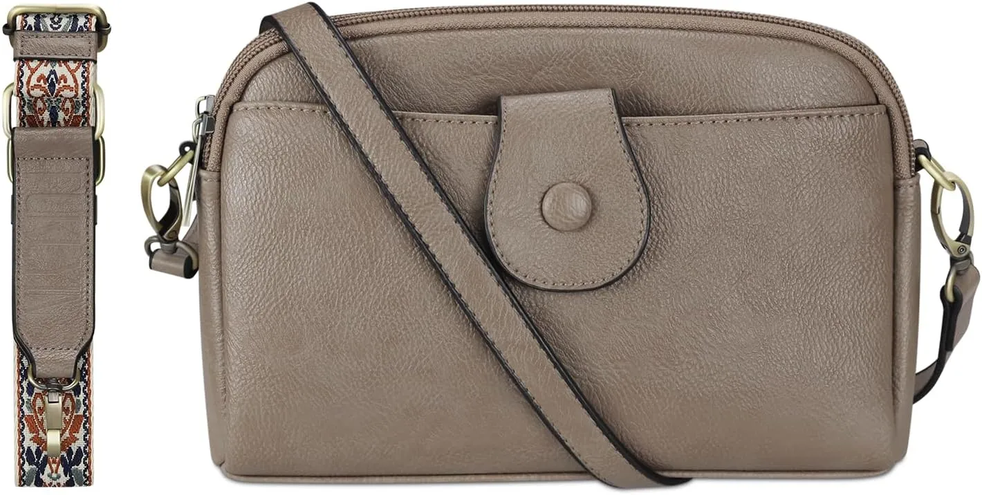 FUKUYIN Small Crossbody Bags for Women Vegan Leather Shoulder Purses Women's Crossbody Handbags