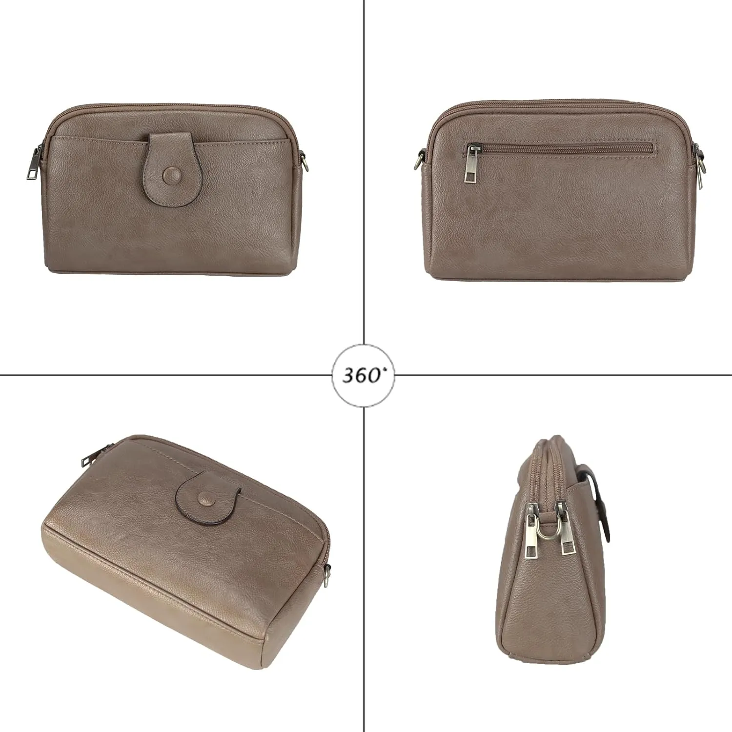 FUKUYIN Small Crossbody Bags for Women Vegan Leather Shoulder Purses Women's Crossbody Handbags