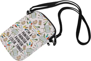 Funny Painter Gift Artist Crossbody Bag Art Lover Gift Painter Graduation Gift Art Student Gift Art Major Gift