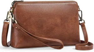 GAEKEAO Crossbody Bags for Women RFID Blocking Leather Cross Body Bag Purses Women's Crossbody Handbags