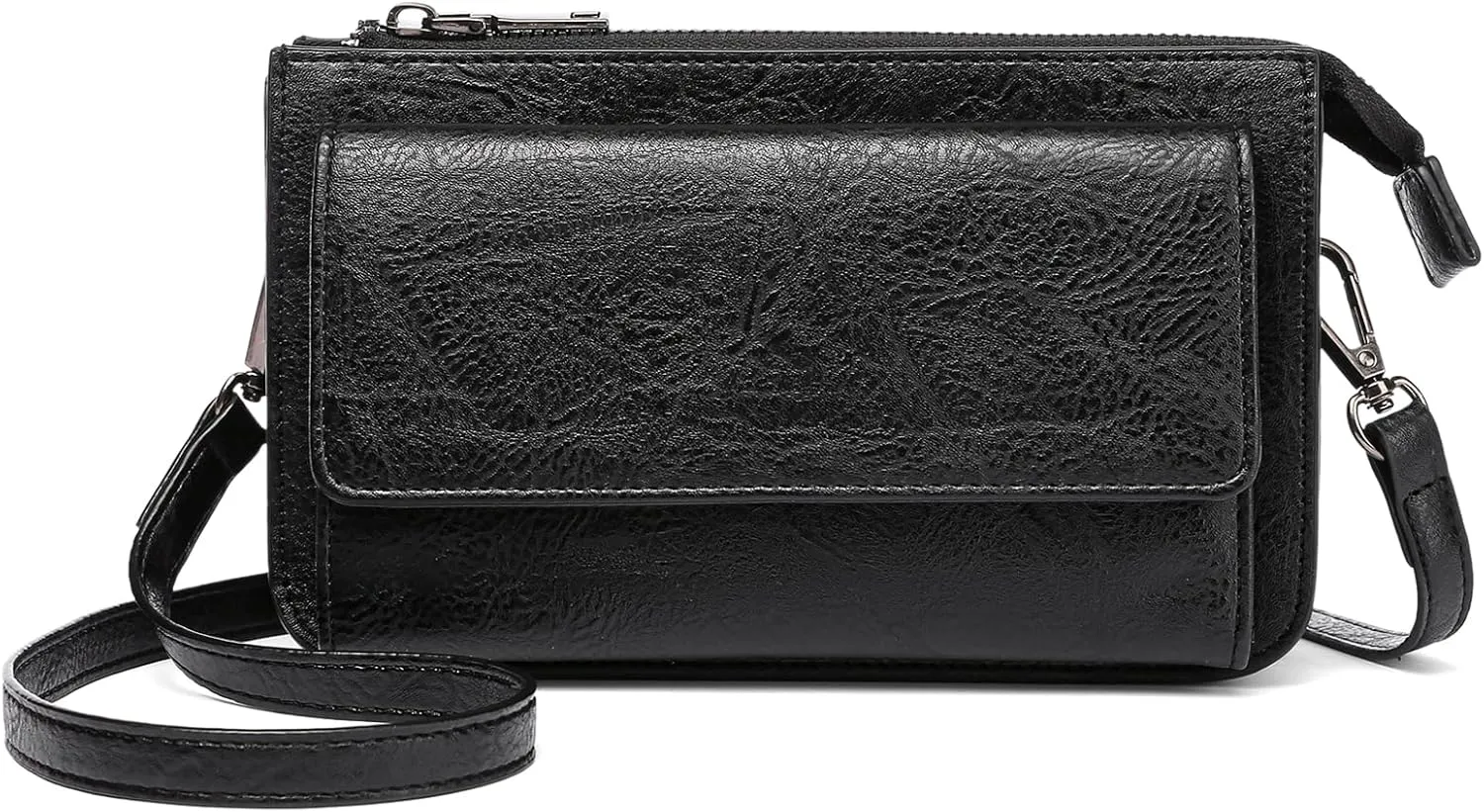 GAEKEAO Small Crossbody Bags for Women RFID Blocking Vegan Leather Cell Phone Travel Purse with Card Slots and ID Window