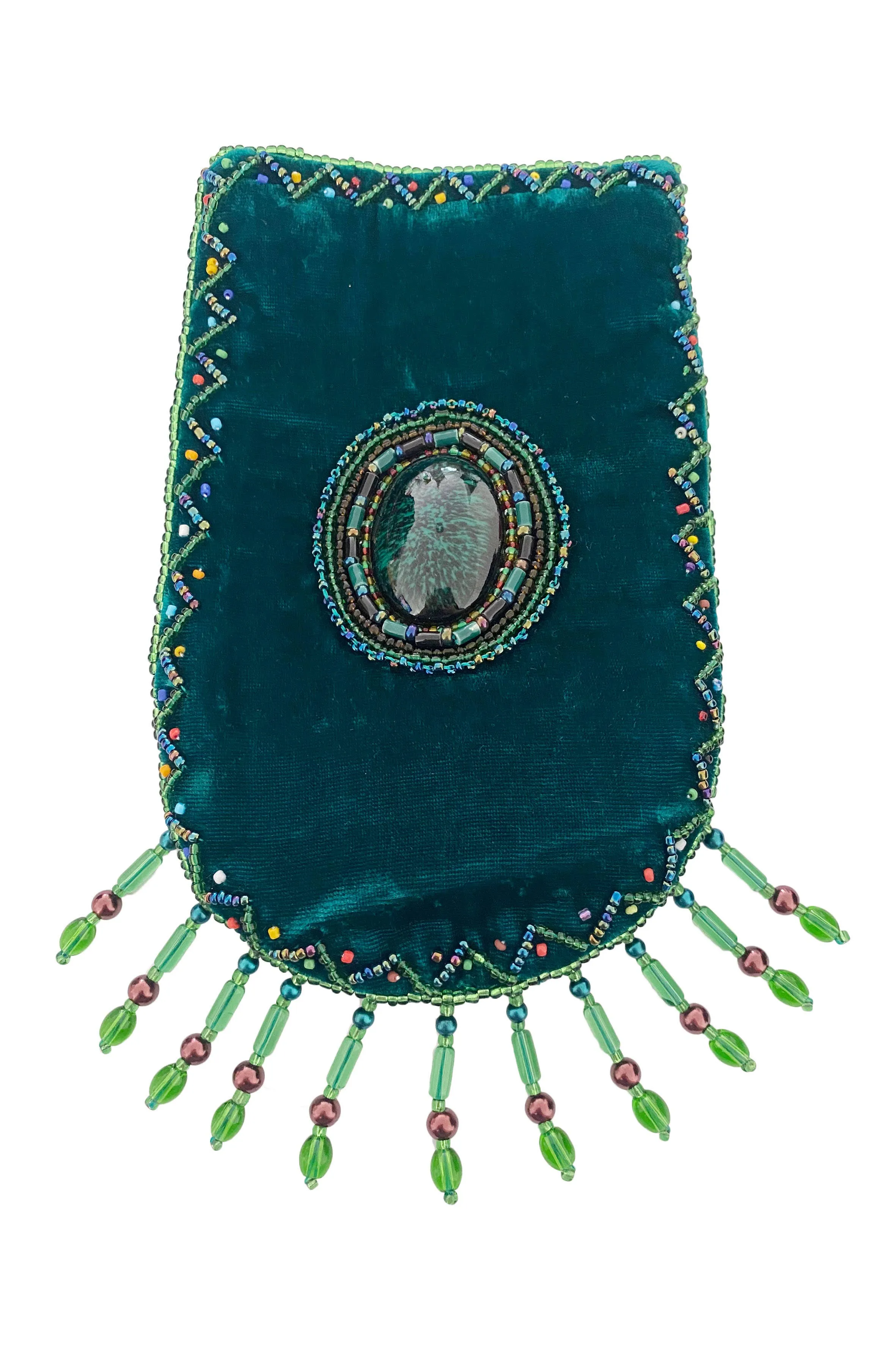 Gem Pattern Velvet Crossbody Bags VXL0609-Gem