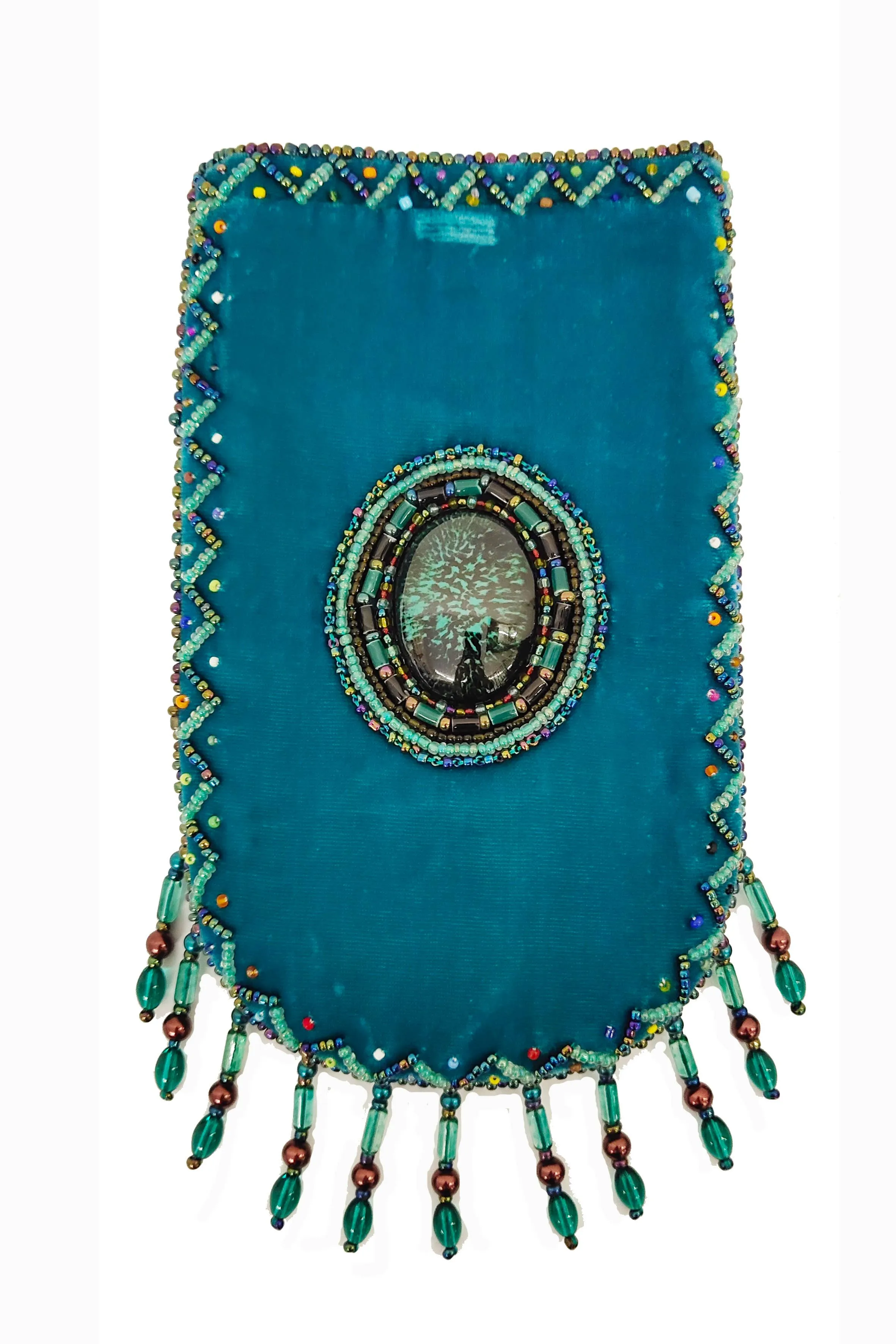 Gem Pattern Velvet Crossbody Bags VXL0609-Gem