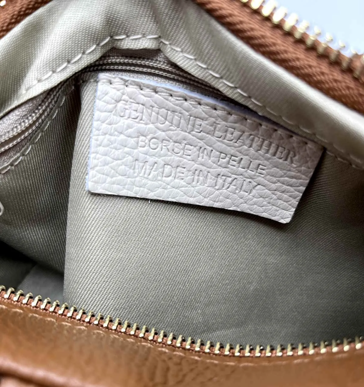 Genuine leather chain bag, for women, made in Italy, art. 112440