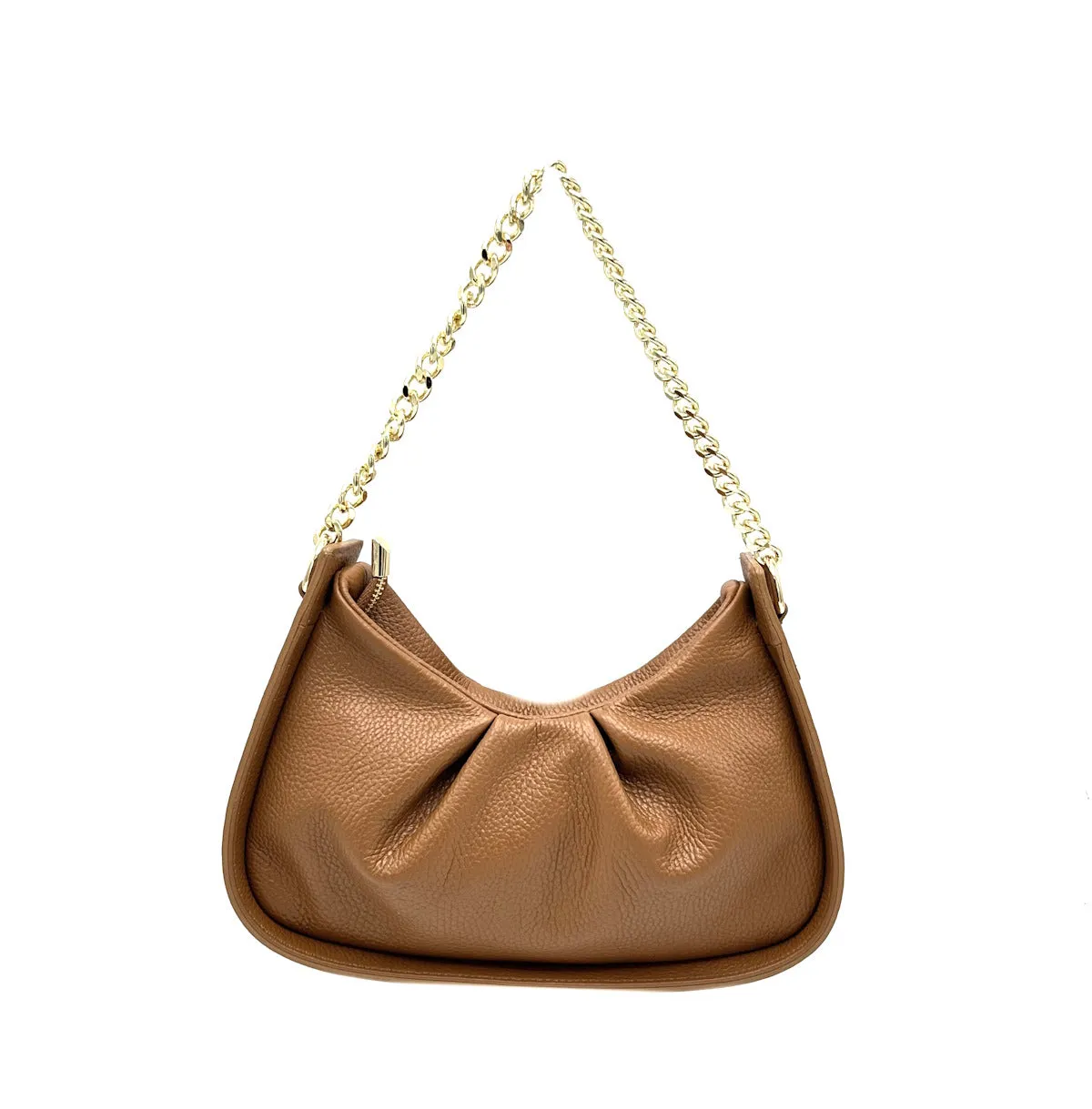 Genuine leather chain bag, for women, made in Italy, art. 112440