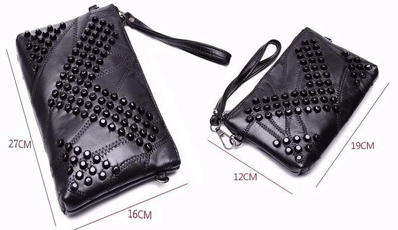 Genuine Leather Crossbody Bag