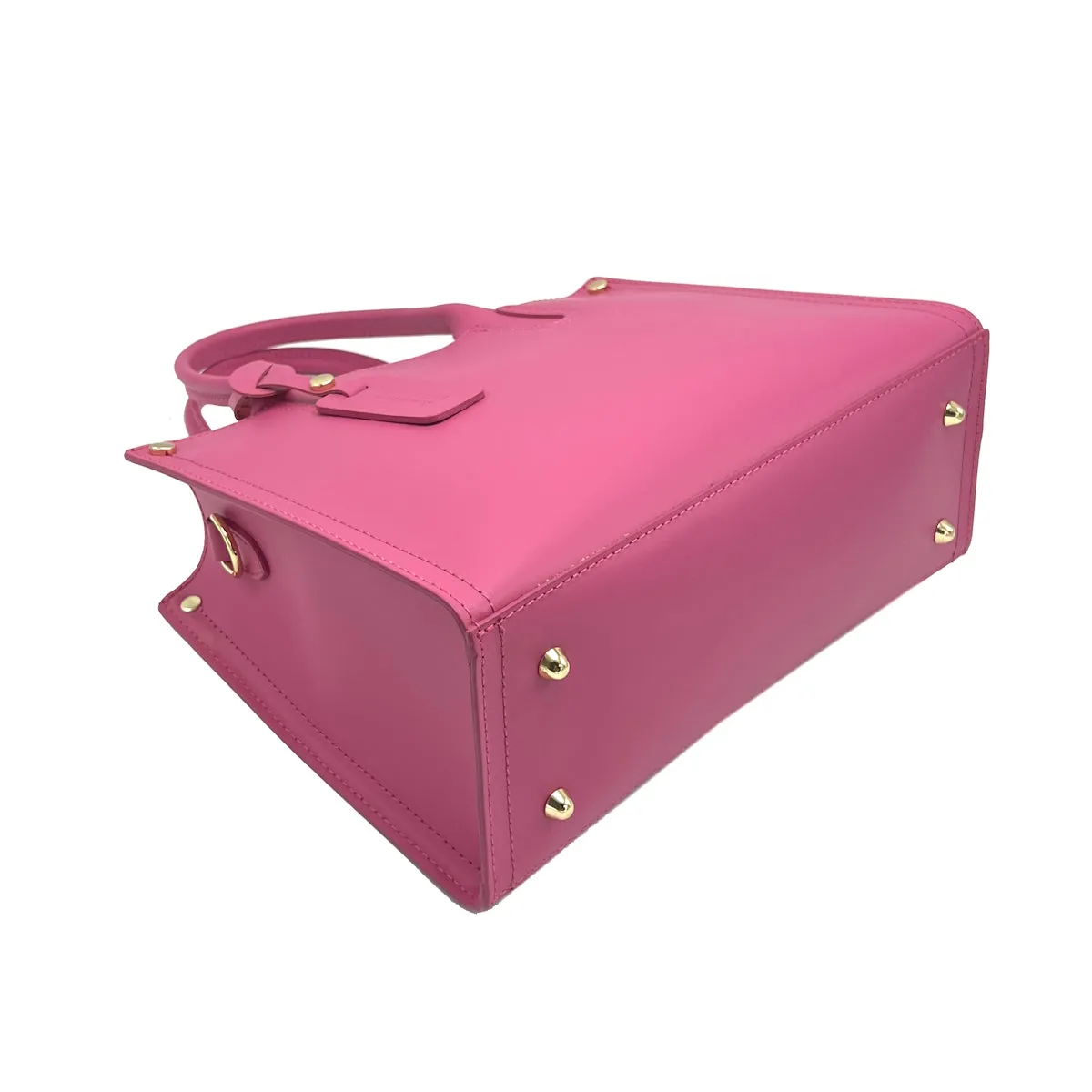 Genuine leather handbag, Made in Italy, art. 112577