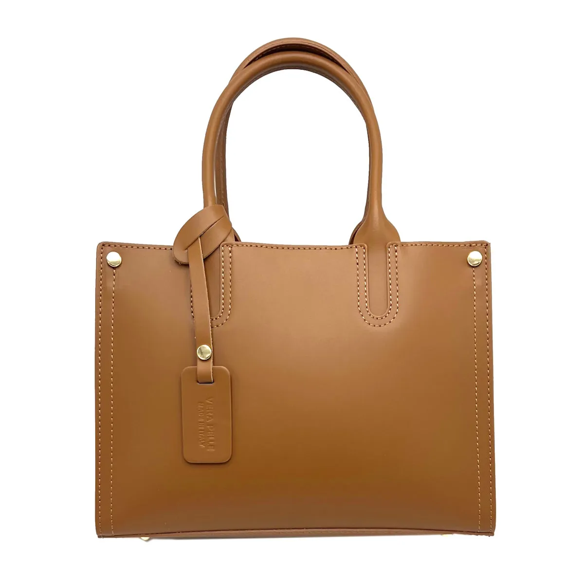 Genuine leather handbag, Made in Italy, art. 112577