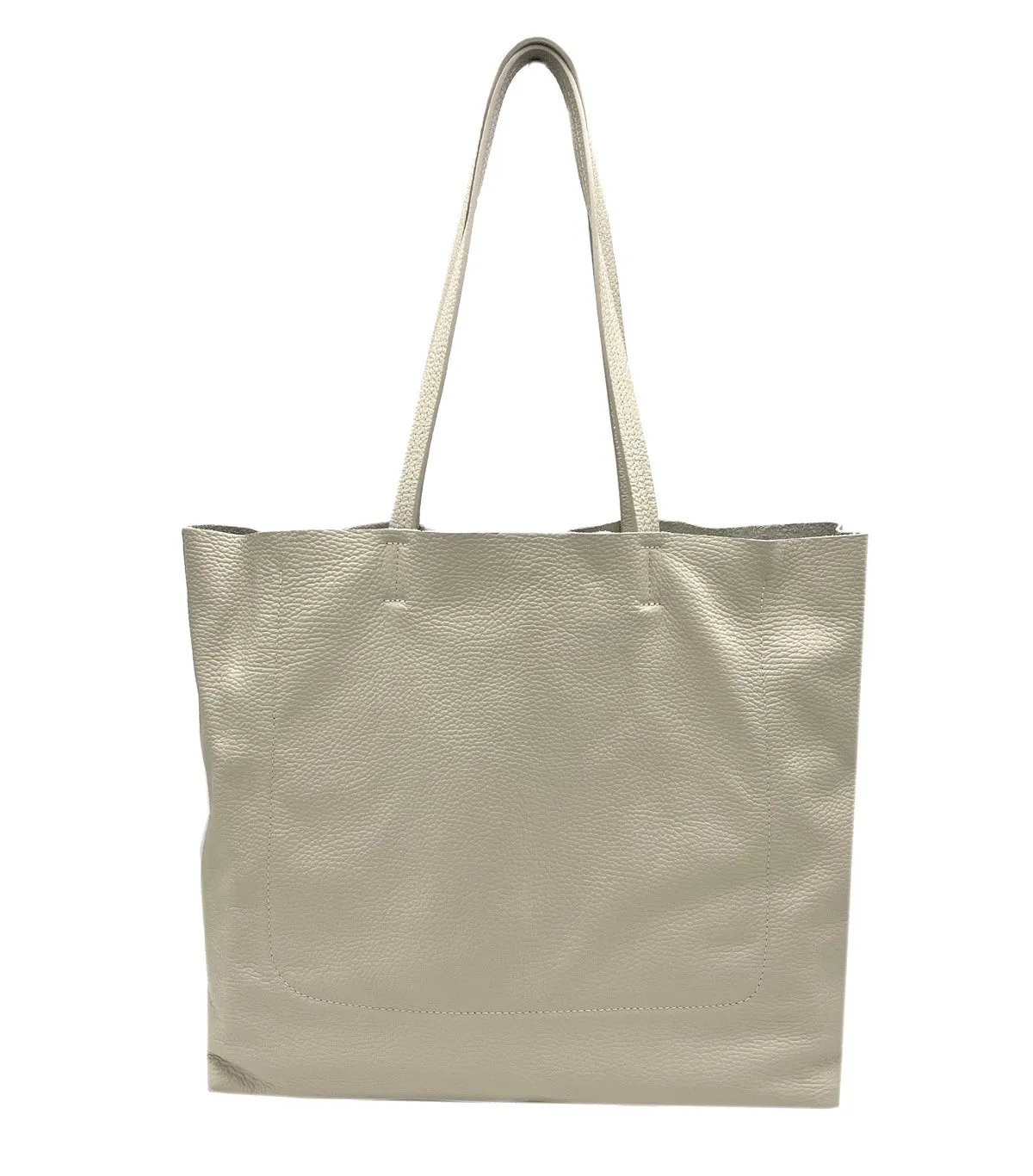 Genuine leather shopping bag, for women, Made in Italy, art. 112443