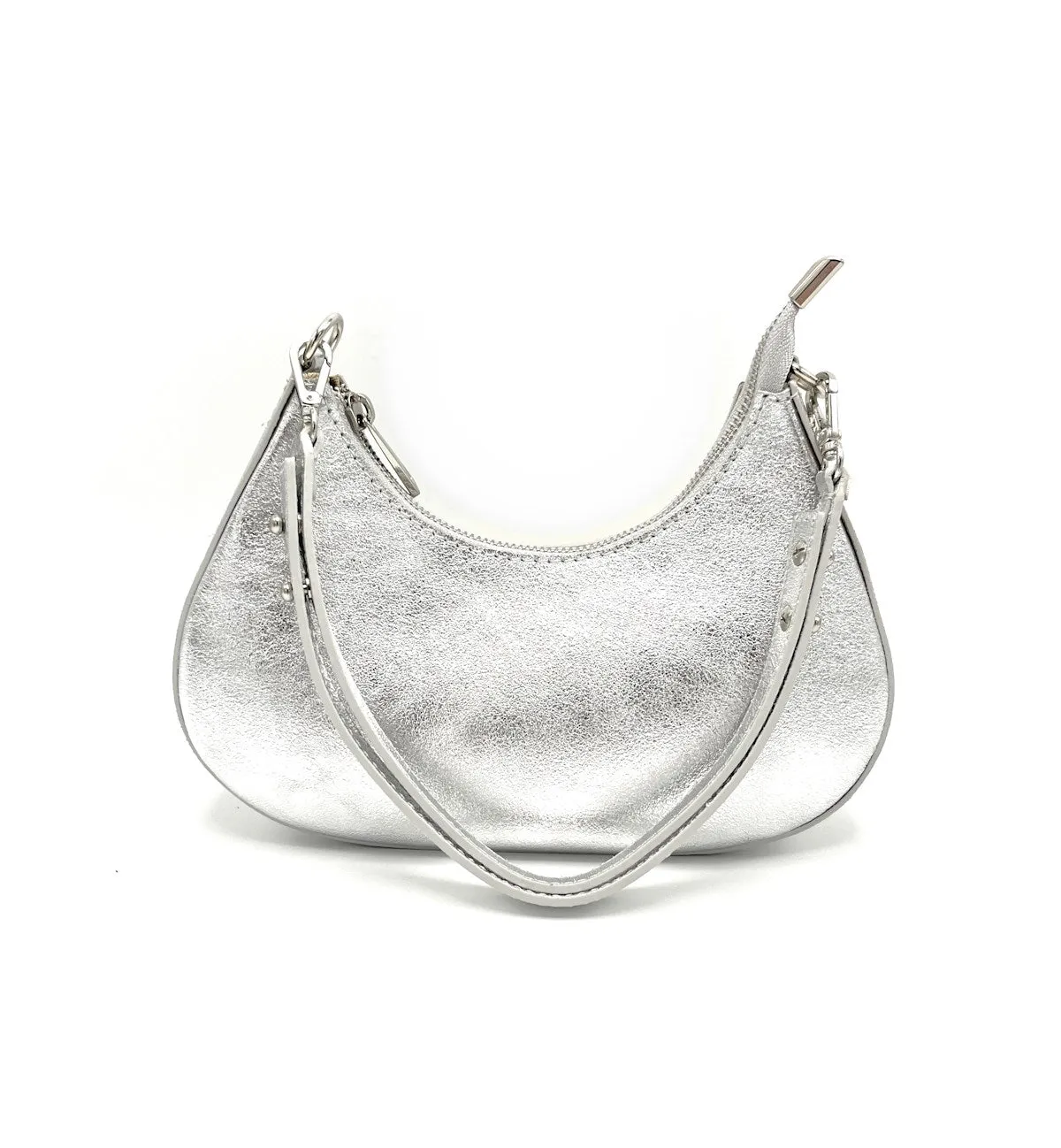 Genuine leather shoulder bag, for women, made in Italy, art. 112415