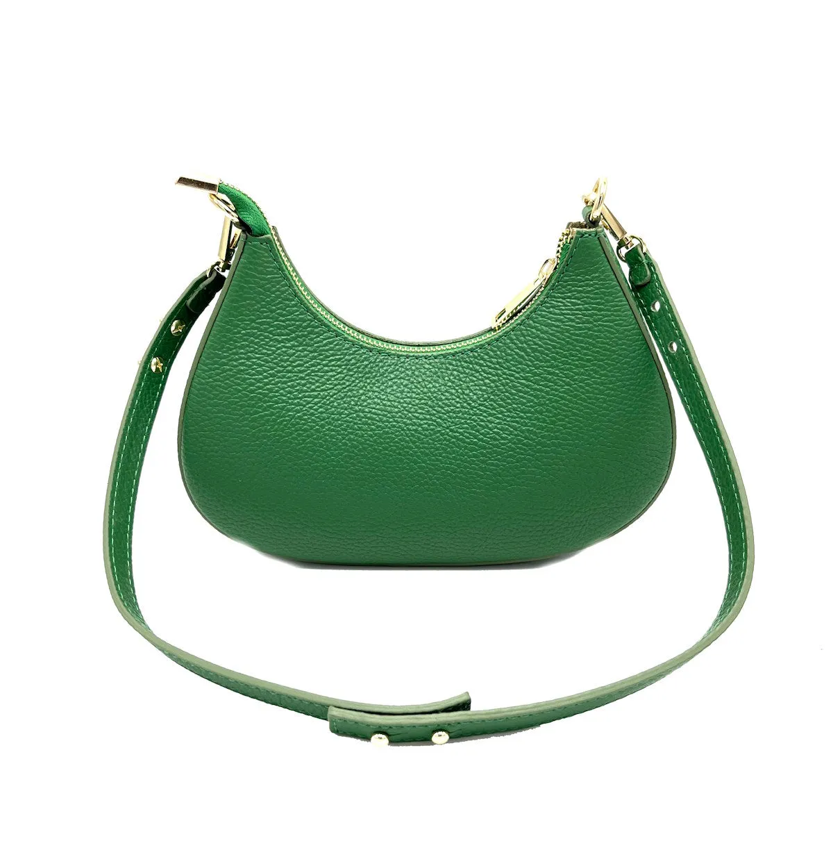 Genuine leather shoulder bag, for women, made in Italy, art. 112415