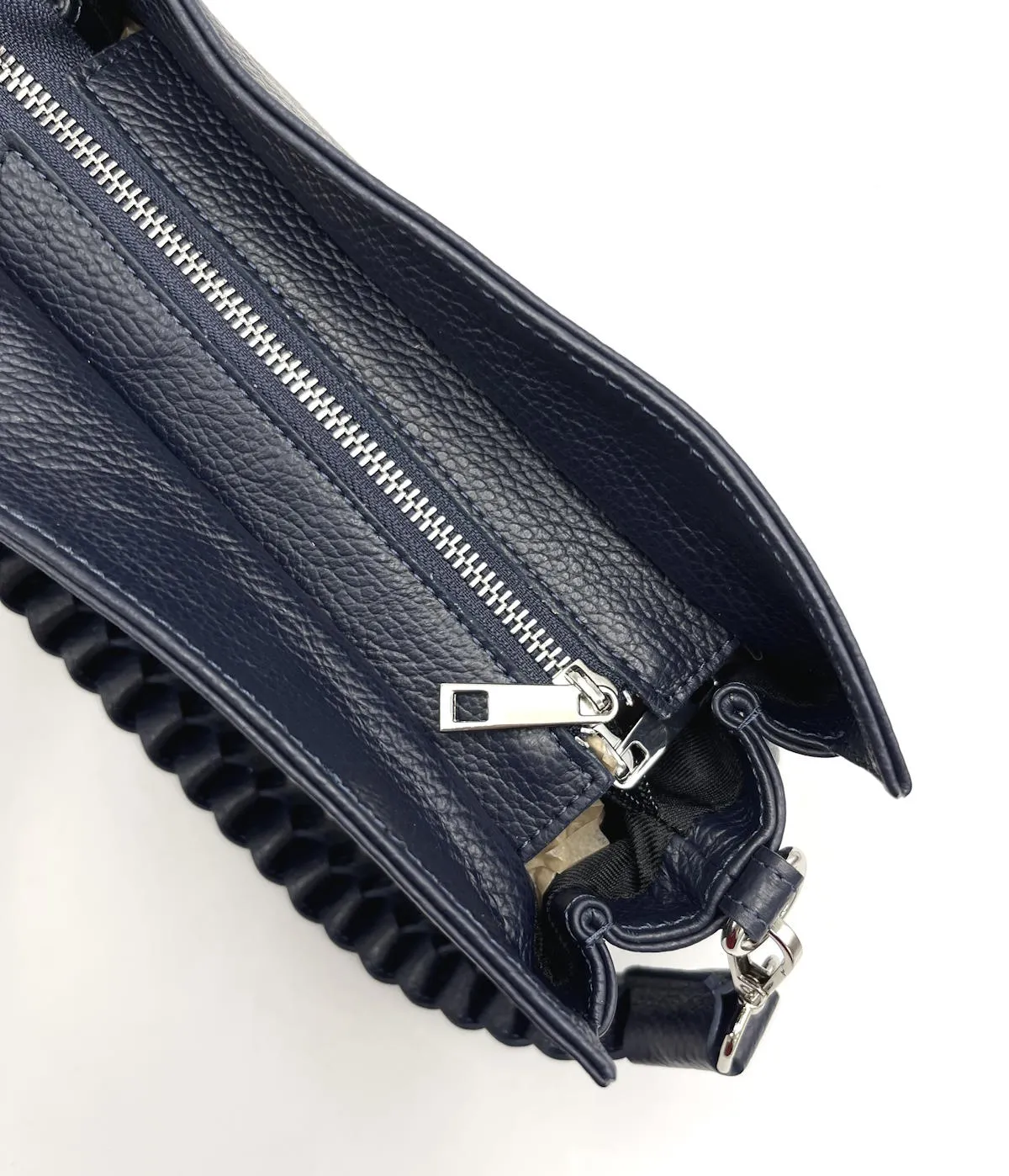 Genuine leather shoulder bag, for women, Made in Italy, art. 112421