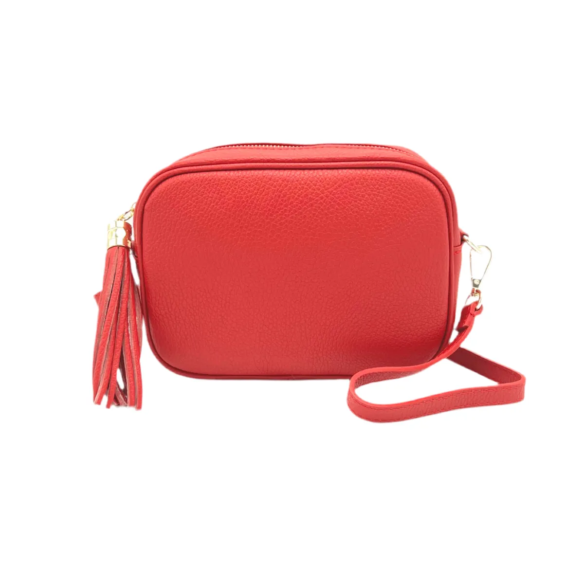 Genuine leather shoulder bag, for women, made in Italy, art. 112437