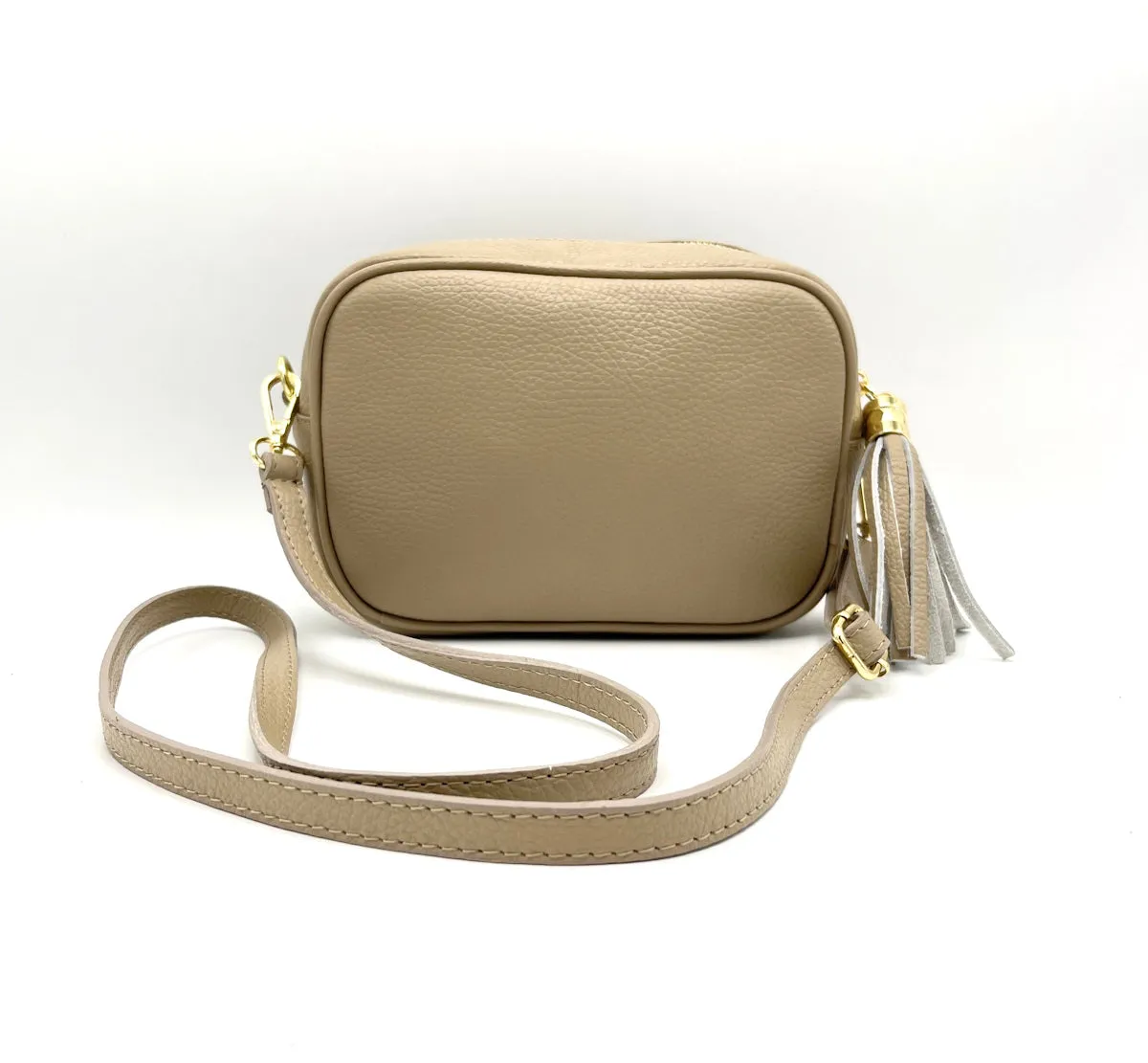 Genuine leather shoulder bag, for women, made in Italy, art. 112437