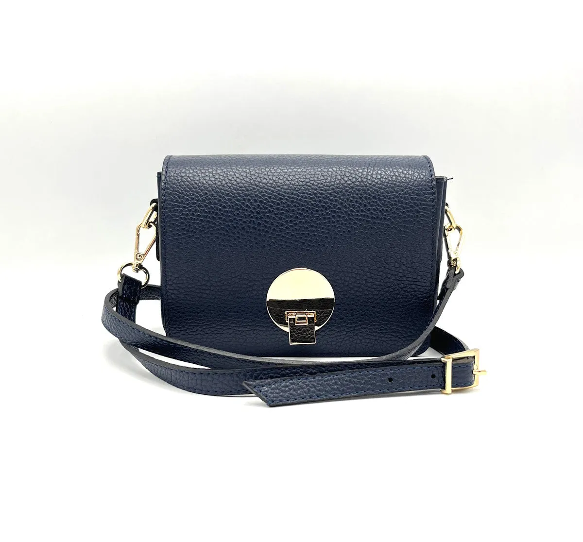 Genuine leather shoulder bag, for women, made in Italy, art. 112438