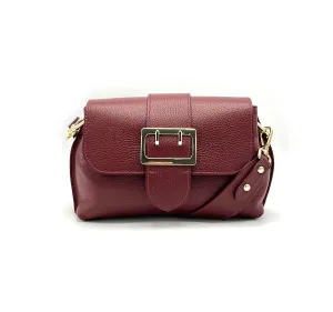 Genuine leather shoulder bag, Made in Italy, art. 112517