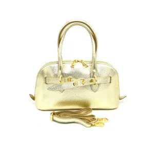 Genuine leather shoulder bag, Made in Italy, art. 112547LA