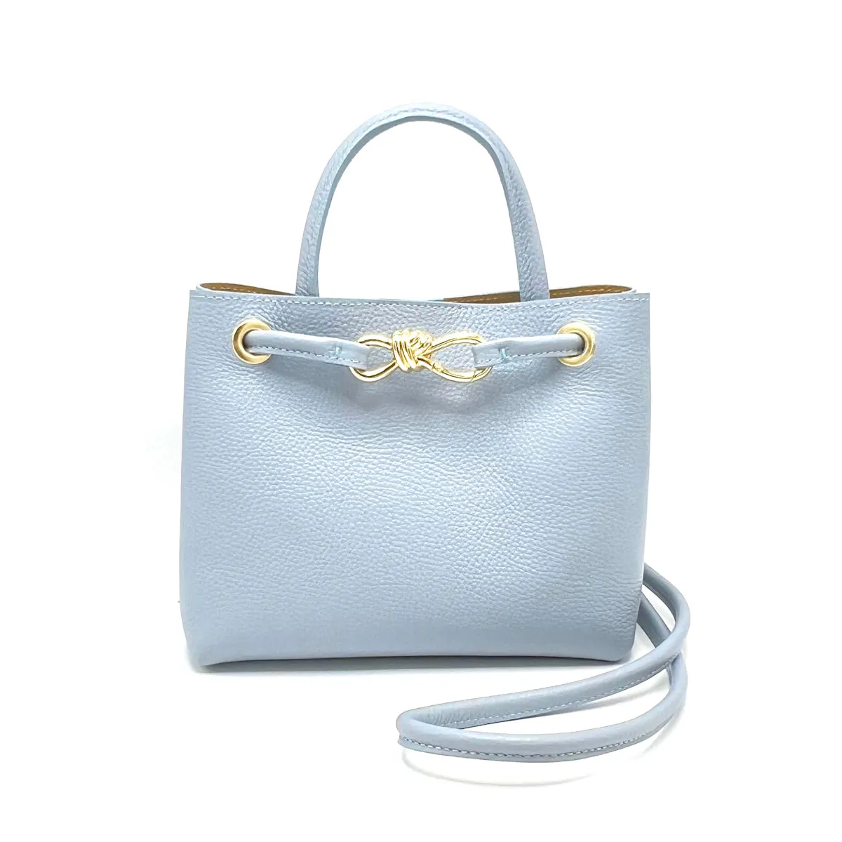 Genuine leather shoulder bag, Made in Italy, art. 112576