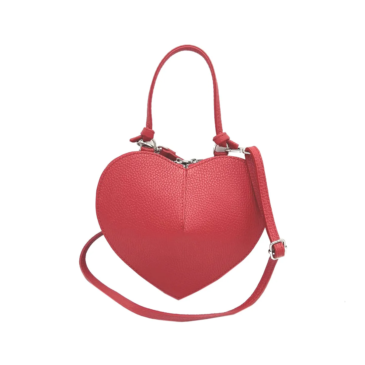 Genuine leather shoulder bag, Made in Italy, art. 112587