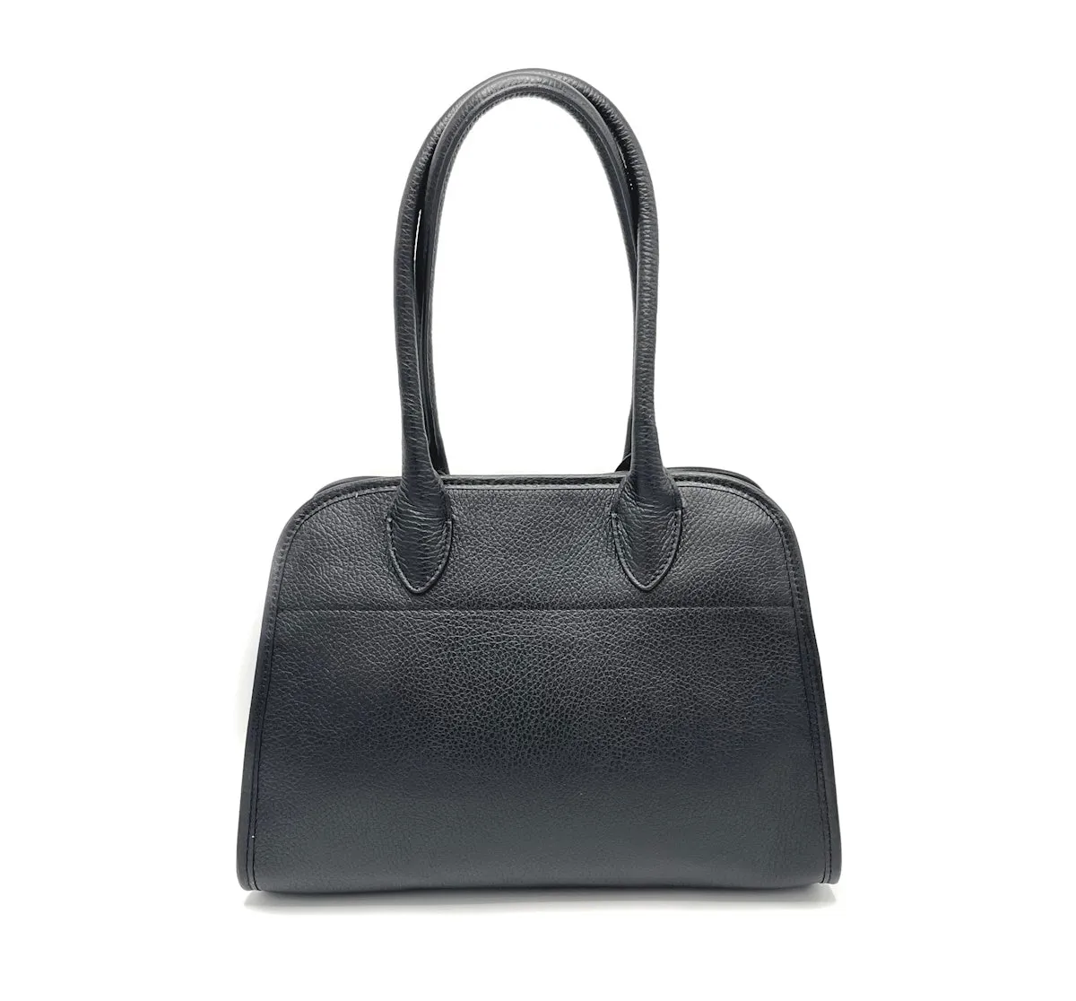 Genuine leather shoulder bag, Medium size, Made in Italy, art. 112508