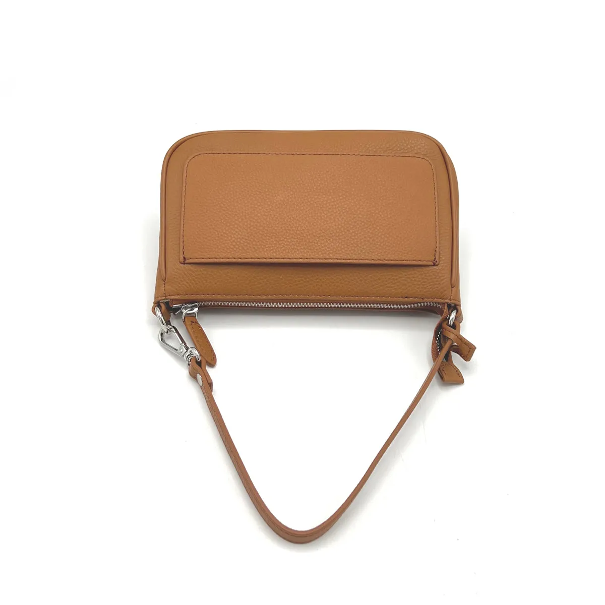 Genuine leather shoulder bag, Suie Valentini,  Made in Italy, art. 2405.500
