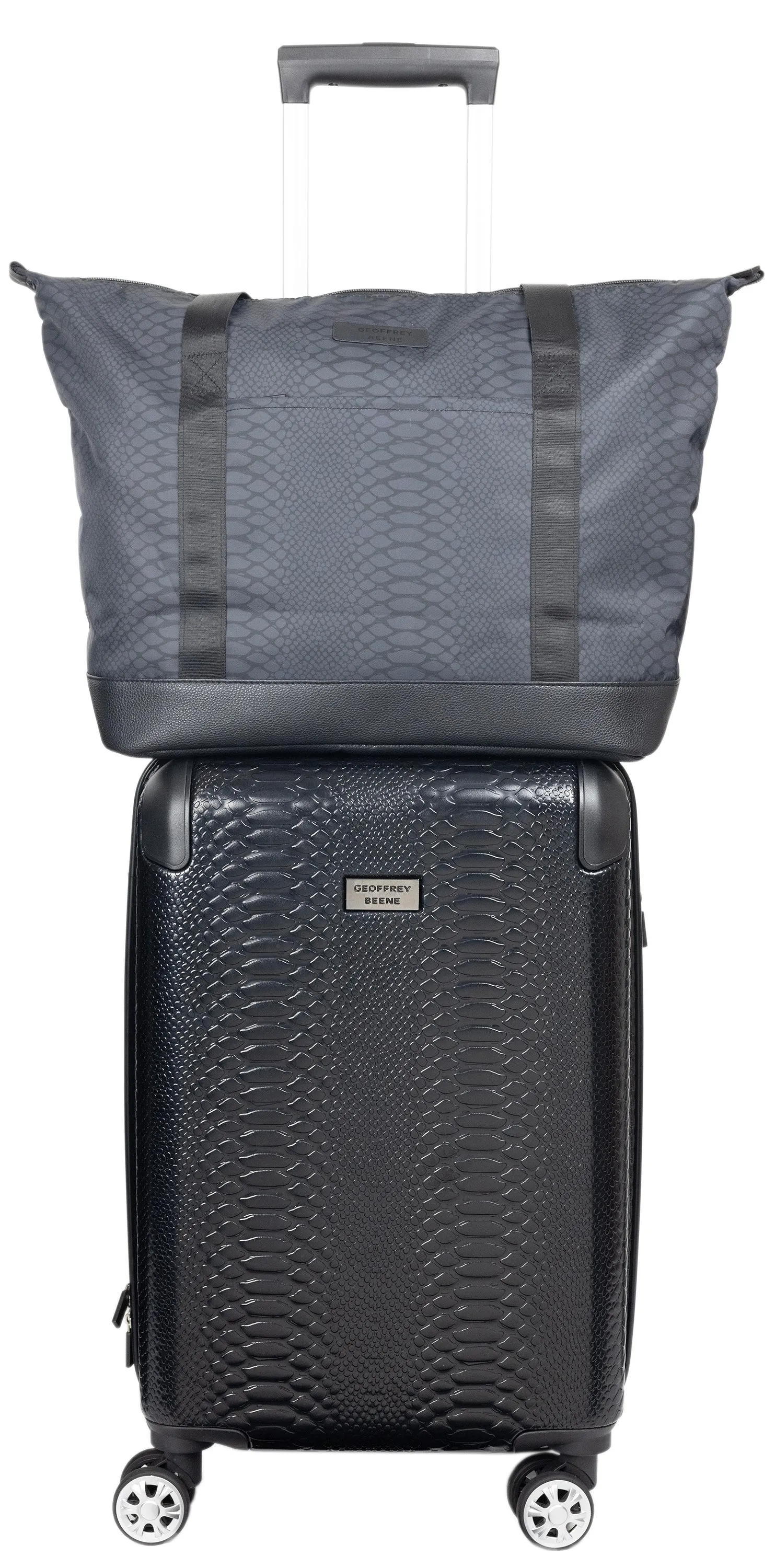 Geoffrey Beene Embossed Snakeskin 2 Pc Set