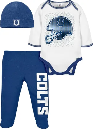 Gerber Unisex Baby NFL Team Footed Pant and Bodysuit Gift Set