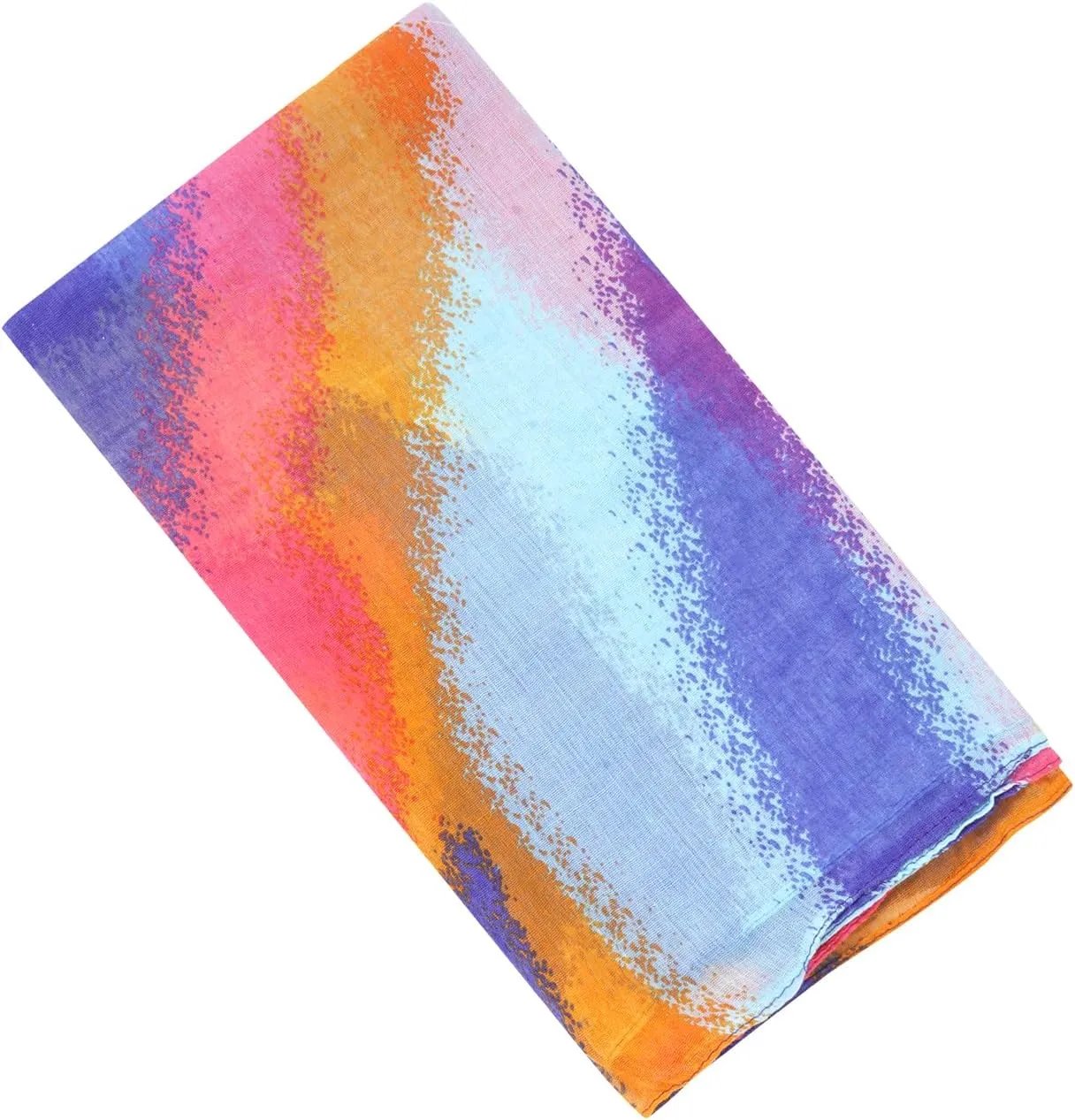 GERINLY Holiday Scarf for Celebration Fashion Festival Print Wrap Shawls for Travel Head Scarf Unique Hijab