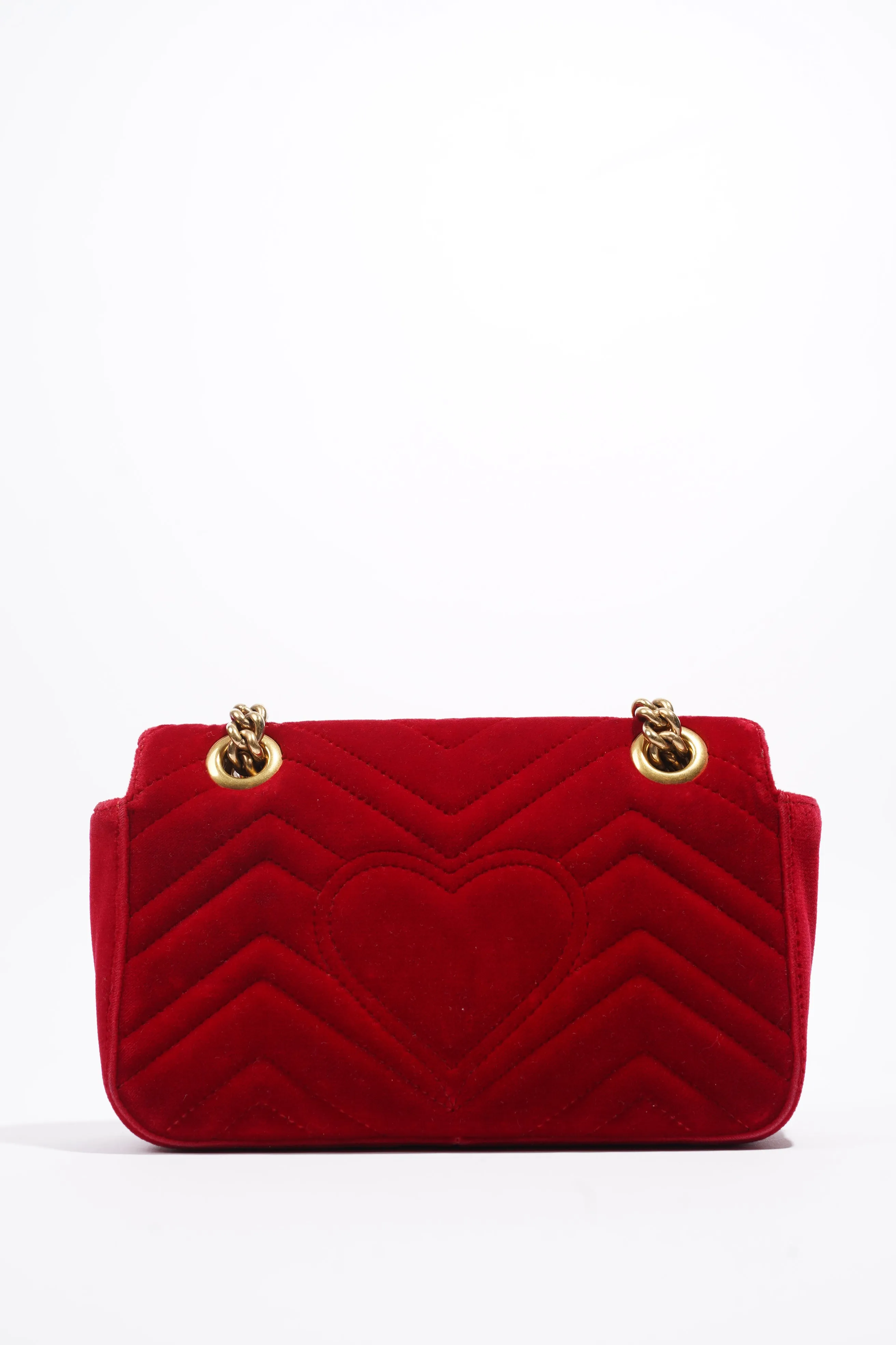 GG Marmont Bag Red Velvet Mini