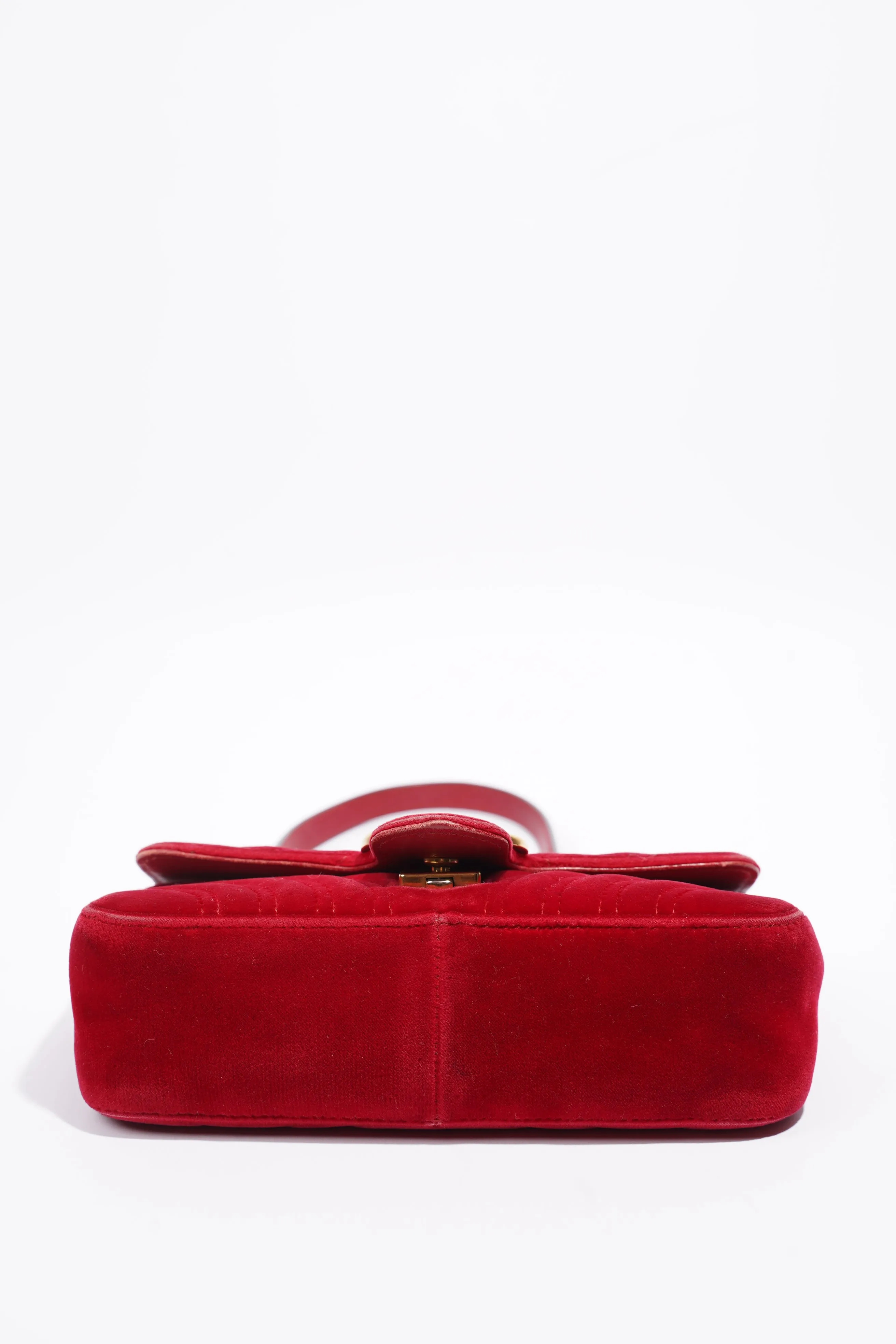 GG Marmont Bag Red Velvet Mini