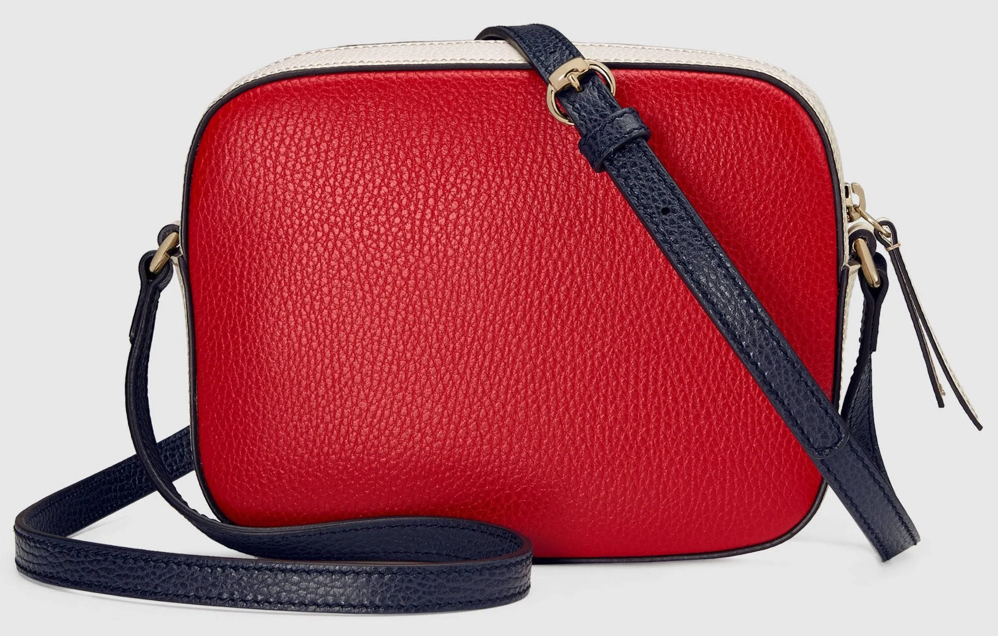 GG Soho Leather Shoulder Bag - (Red, Pink or Navy Blue)