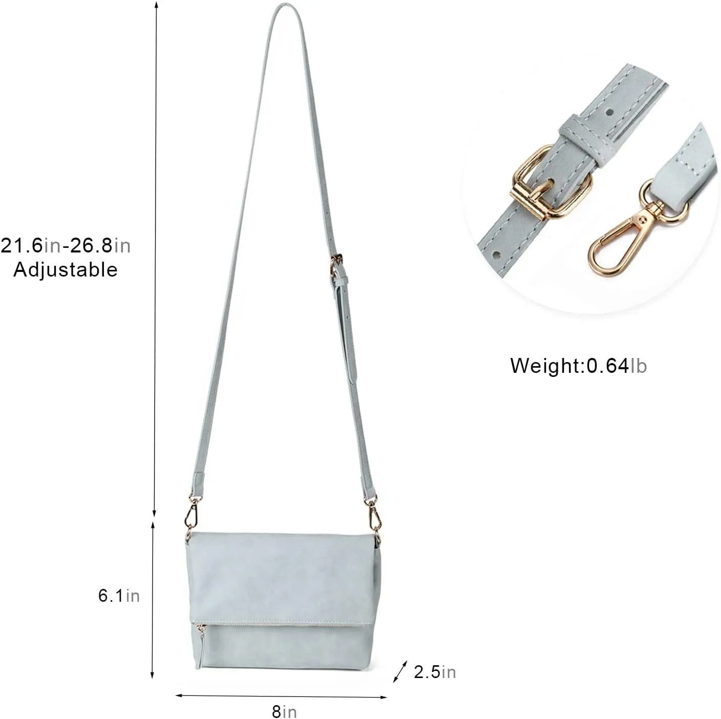 Gladdon Crossbody bags for Women Crossbody Purse Shoulder Bag